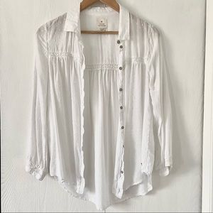 American eagle - White long sleeve top